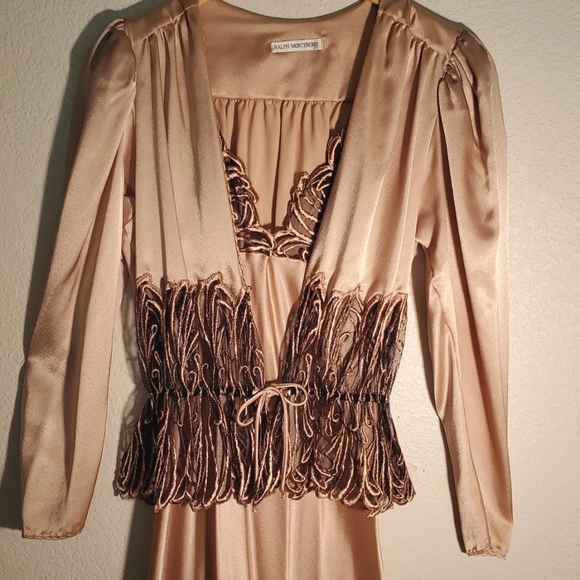 Ralph Montenero Other - VTG GORGEOUS LOUNGING GOWN & JACKET- RALPH MONTENERO SMALL
